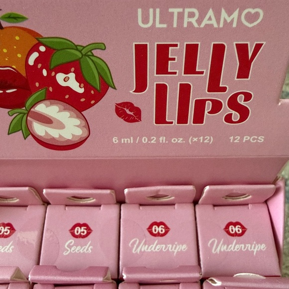 Ultramo Jelly Lips Crystal Lip Gloss Set - Picture 2 of 2